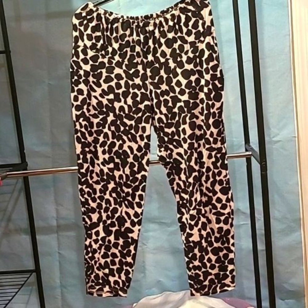 Maternity cotton stretchy pants size large